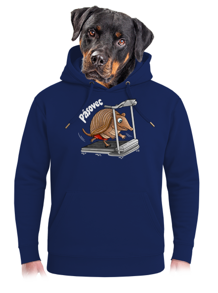 Pásovec unisex mikina premium Navy