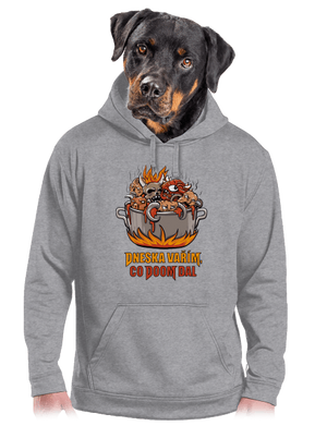 Co Doom dal pánská mikina klokanka Light Melange