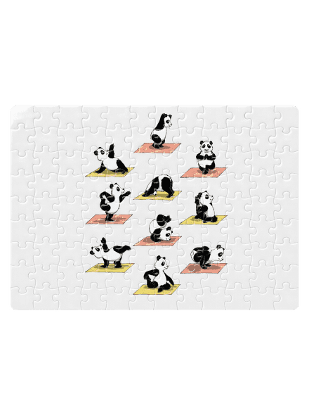 Pandí jóga puzzle White