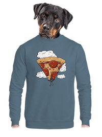 unisex mikina bez kapuce