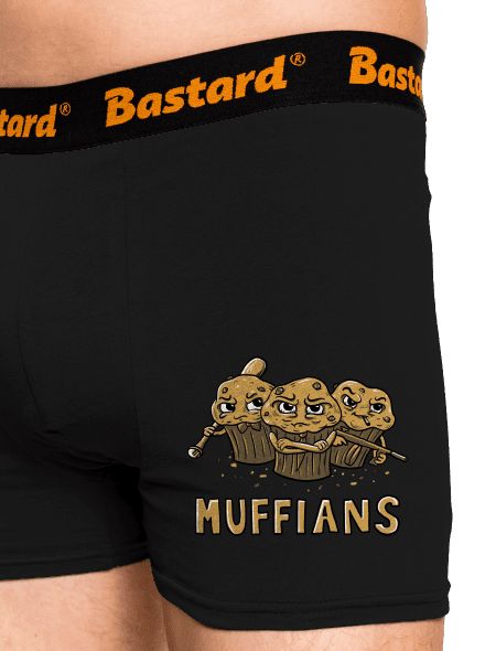 Muffians boxerky Black