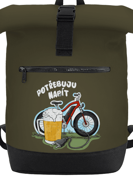 Potřebuju napít batoh Military Green
