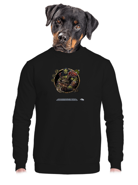 B17: Warcraft unisex mikina bez kapuce Black