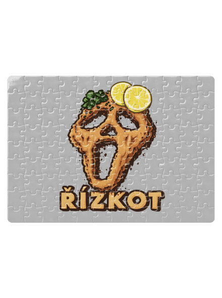 Řízkot puzzle White