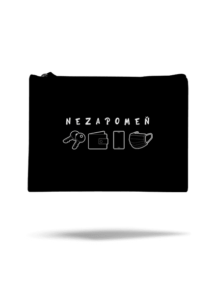 Nezapomeň taštička Black