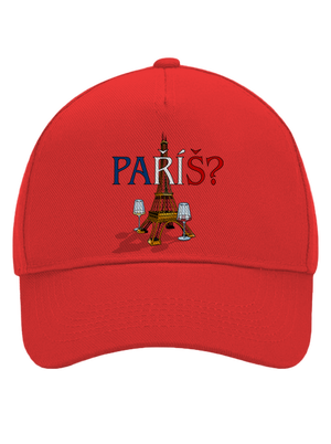 Paříš kšiltovka baseballka Classic Red