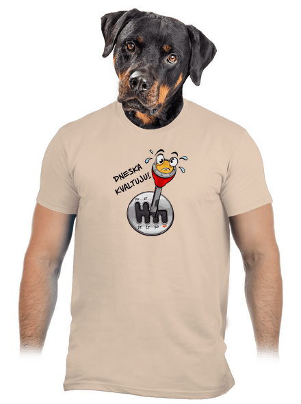 Dneska kvaltuju pánské tričko Sand