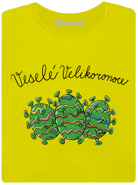 Veselé Velikoronoce dámské tričko premium Lemon