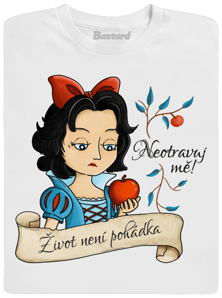 Neotravuj mě! – Život není pohádka pánské dlouhý rukáv White