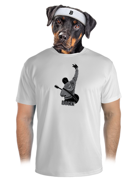 Rocky pánské sportovní tričko White