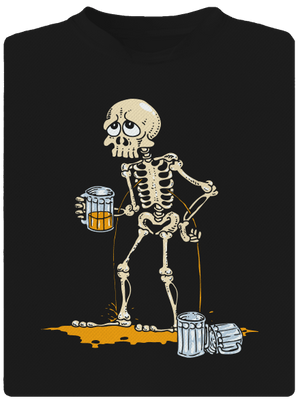 Kosťa pánské sportovní tričko Black