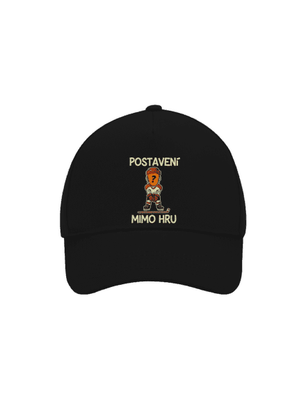 Postavení mimo hru kšiltovka baseballka Black