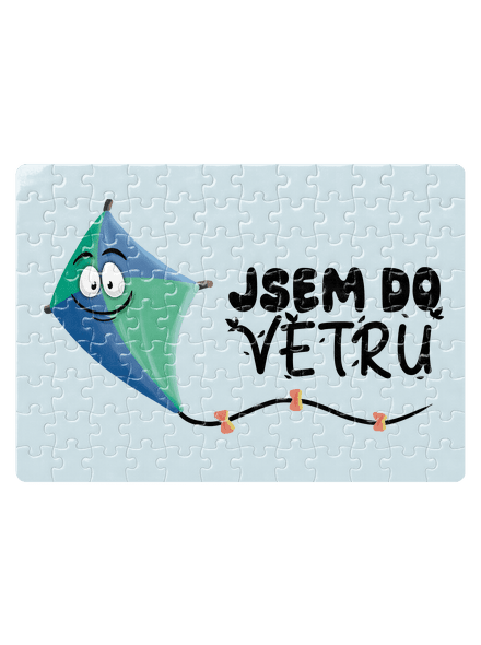 Do větru puzzle White