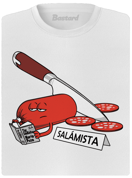 Salámista dámské sportovní tričko White