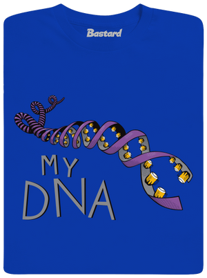 My DNA pánské dlouhý rukáv Royal Blue