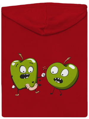 Jejda pánská mikina na zip Red