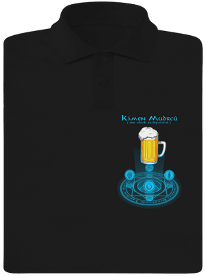 Kámen Mudrců pánská polokošile Black