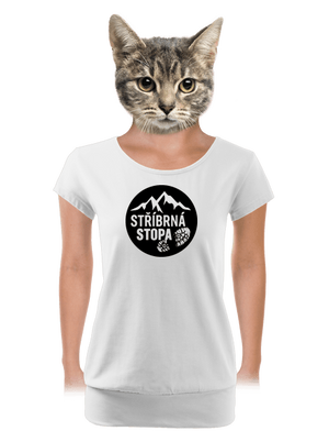 dámské tričko s lemem