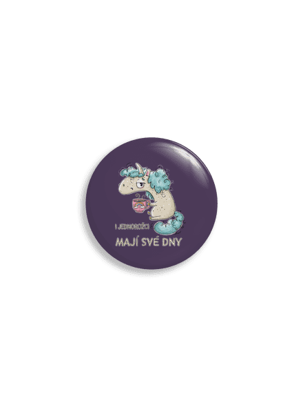 Jednorožci mají své dny placka uni