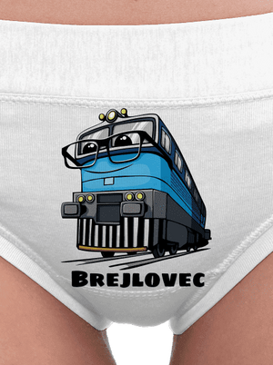 Brejlovec dámské kalhotky White