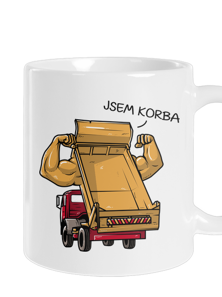 Korba klasický hrnek White