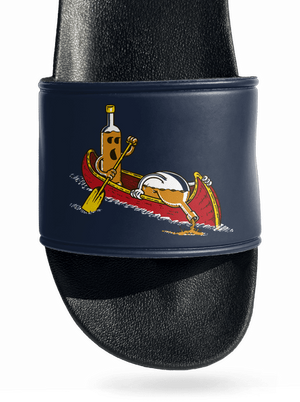 Rumáci pantofle Navy