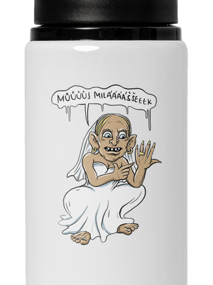 Snubní milášek lahev na vodu White