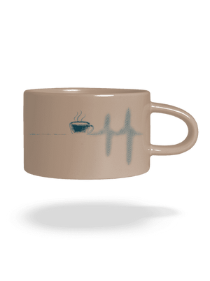 Coffee help hrnek makronka Brown Macaron