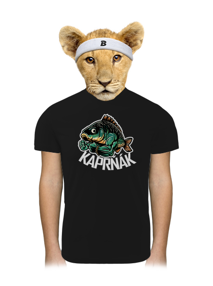 Kaprňák dětské sportovní tričko Black