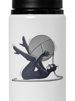 Catwoman lahev na vodu White