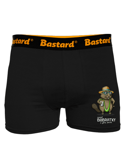Bobratky boxerky Black