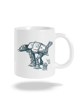 AT-AT klasický hrnek White