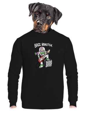 unisex mikina bez kapuce