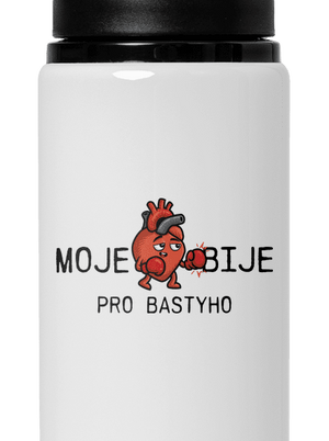 Moje srdce bije lahev na vodu White