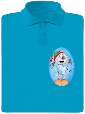 Vánoční duch pánská polokošile Blue Atol