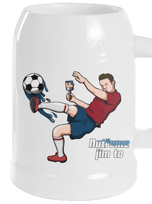 Natřeme jim to - Fotbal půllitr White