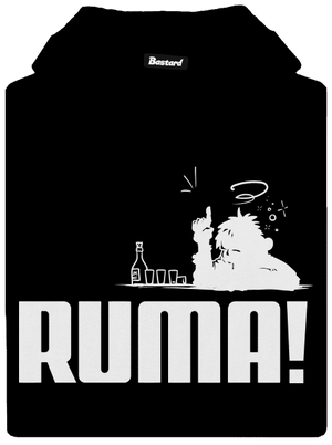 Ruma dámská mikina klokanka Black