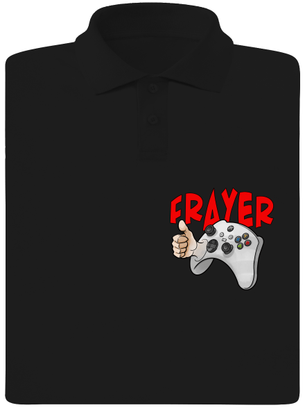 Frayer pánská polokošile Black