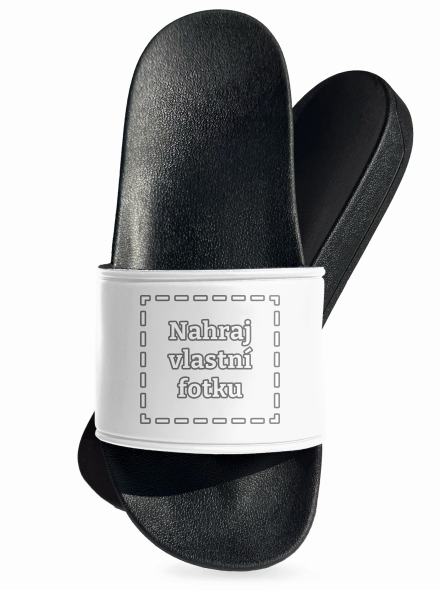 Vlastní potisk pantofle White