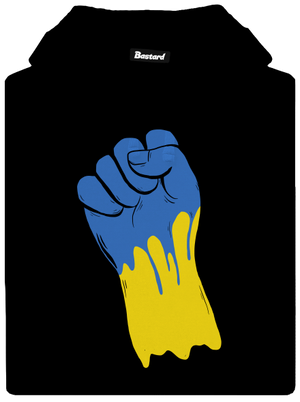 Ukrajina - Ruka pánská mikina klokanka Black