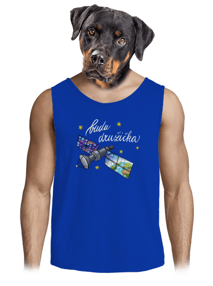 Budu družička pánské tílko Royal Blue