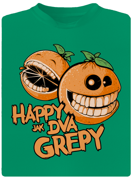 Happy grepy dětské sportovní tričko Kelly Green Mal