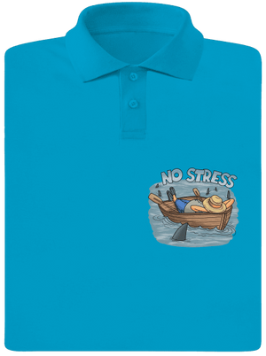 No stress pánská polokošile Blue Atol