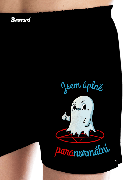 Jsem paranormální pánské trenky Black