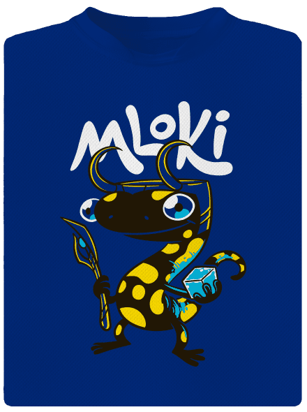 mLoki pánské sportovní tričko Royal Blue Mal