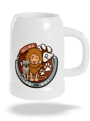 Psí horoskop: Lev půllitr White