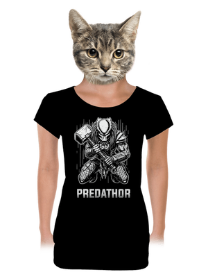 dámské tričko s lemem