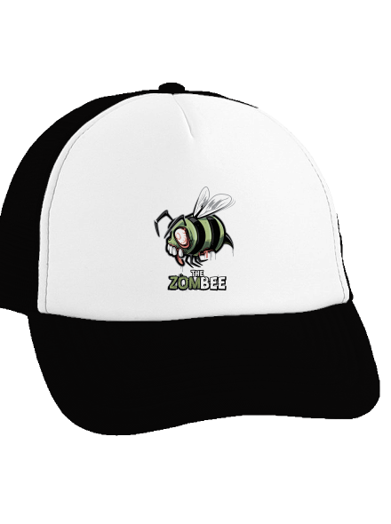 ZomBee kšiltovka truckerka Black cap