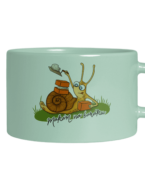 Makám na baráku hrnek makronka Mint Macaron