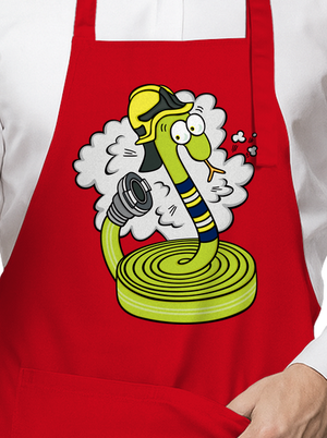 Hadice samice zástěra Red